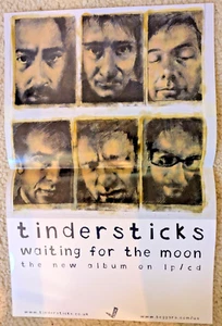 TINDERSTICKS Warten auf den Mond PROMO POSTER CD LP 2003 Bettler Bankett - Bild 1 von 2