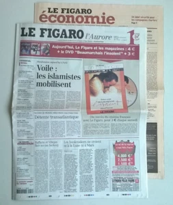 LE FIGARO N°18 490 du 17/01/2004 - Hassan Rohani/ Chypre 100 jours/ John Arnold - Picture 1 of 9