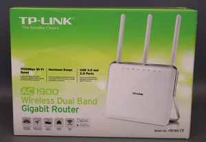 TP-LINK Archer C9 AC1900 Dual Band Wireless AC Gigabit Router - White (XR6469) - Picture 1 of 6
