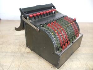 Vintage Adding Machine, The Star Desk ~Todd Protectograph Co. Heavy, over 8 lbs