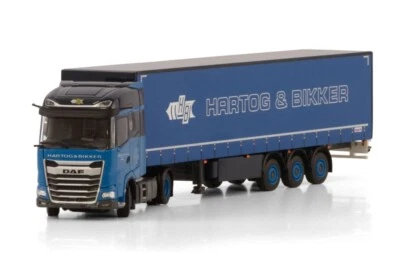 DAF XG 4X2 Curtainside Trailer Hartog & Bikker WSI Models  01-4481 1:50 - Bild 1 von 4