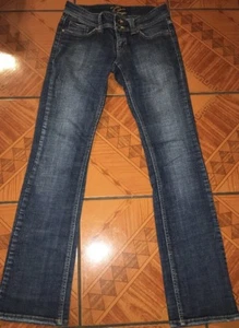 Papaya Womens Jeans Size 5 Boot Cut Color Blue - Picture 1 of 10