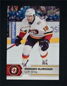 2017-18 17-18 UD Upper Deck AHL Hockey Base #46 Morgan Klimchuk