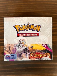 Pokemon Paldea Evolved (SV02) Booster Box Brand New Factory Sealed! - Picture 1 of 1