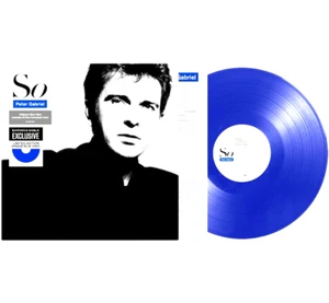 Peter Gabriel 'So' Limited Edition Opaque Blue 180 Gramm Vinyl LP Download LETZTE 1 - Bild 1 von 8