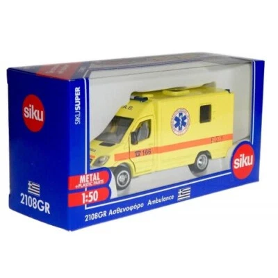 Ambulancia Mercedes-Benz Sprinter 166 EKAB SIKU Super 2108GR exclusiva para Grecia Foto 1 de 4