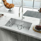 Stainless Steel Single Bowl Undermount Kitchen Sink Multiple Size USA