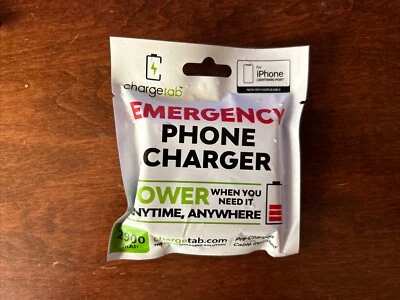  ChargeTab Emergency Phone Charger Compatible with iPhone (2900mAh) - Image 1 of 3