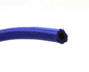 VW Beetle Split Bay Blue Cloth Braided Low Pressure Brake Hose N0203501 1/2meter - Picture 1 of 2