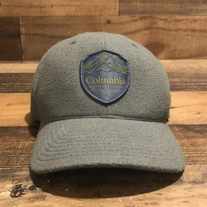 Columbia Hat Baseball Cap Mens Fitted Medium Olive Green Hiking Wool - READ - Picture 1 of 10