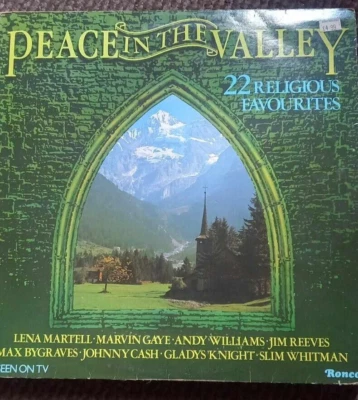 PEACE IN THE VALLEY VINY LP RONCO RTL 2043  Marvin Gaye, Johnny Cash - Image 1 of 2
