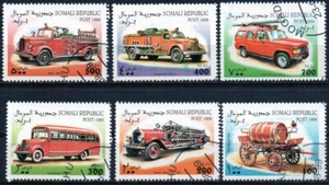 Republica Somalia serie completa año 1999 usada camiones de bomberos - Imagen 1 de 1