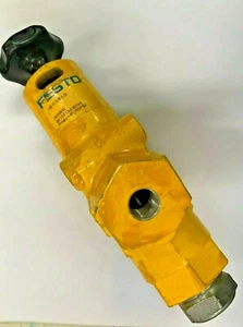 FESTO HE-G3/8-LO 197133 Pneumatic Lock Out Exhaust Shut Off Valve 3/8" 50 psi - Bild 1 von 4