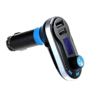 Bluetooth Car Kit With Charging Port - Black/Silver - Picture 1 of 5