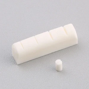 Bone Banjo Top Nut & 5Th String Nut for 5 String Banjo - Picture 1 of 7