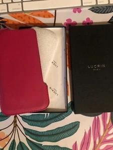 hülle iphone se 2020 lucrin geneva pink fushia höhe 15 cm - Bild 1 von 2