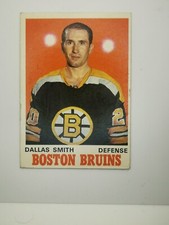 1970-71 Dallas Smith O-Pee-Chee  Boston Bruins #137 Hockey Card L@@K Vintage OPC