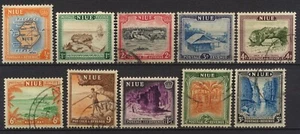 Niue 1950 stamps MM + FU - Picture 1 of 1
