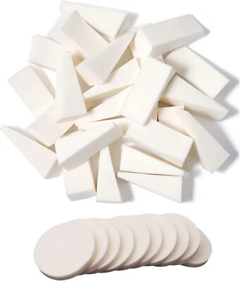 INVERO 120x Makeup Sponges Puffs Wedges Soft Cosmetic Blender Foundation Makeup Tools