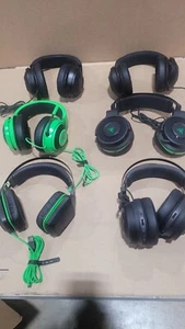 Razor Gaming Headset With Lot Of 6 for parts o fix as is - Picture 1 of 9