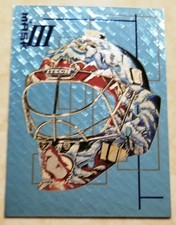 2003-04 Be A Player Between The Pipes The Mask III David Aebischer Avalanche