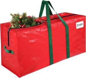 Christmas Tree Storage Bag 7.5 Ft with Handles, Tag Pocket, and Tote - Picture 1 of 12