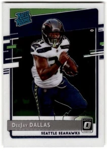 2020 Donruss Optic Rated DeeJay Dallas Rookie #195 Seattle Seahawks - Picture 1 of 2