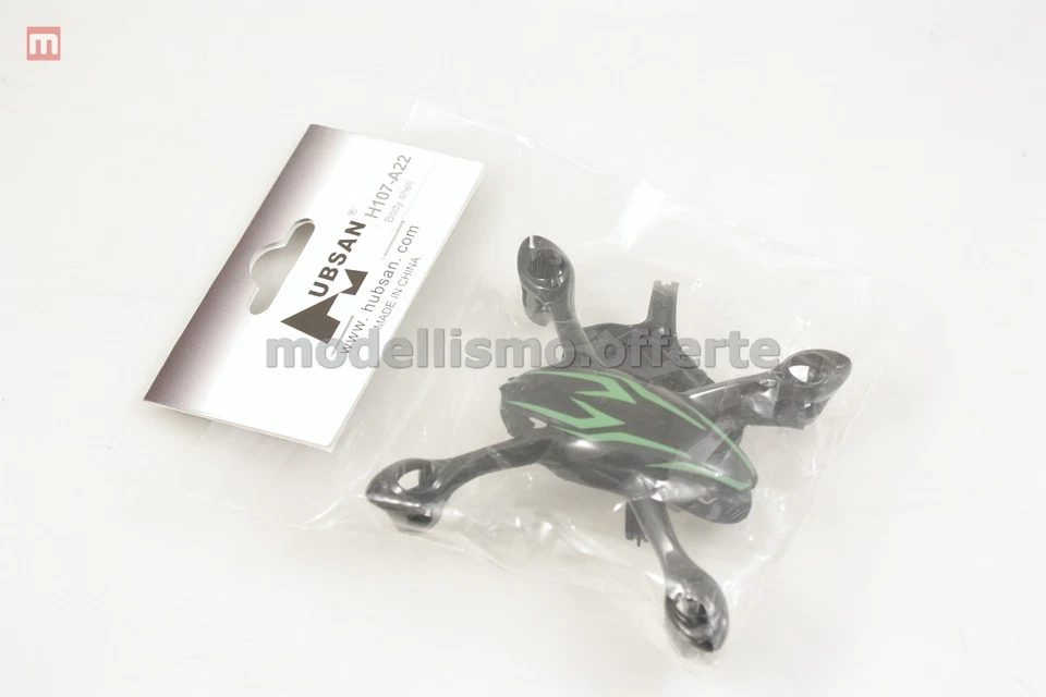 Hubsan H107-A22 Guscio Body Shell modellismo - Imagen 1 de 1