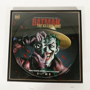 BATMAN THE KILLING JOKE 12 inch VINYL SOUNDTRACK JOKER CAMERA PICTURE ALBUM DC - Picture 1 of 1