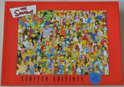 The Simpsons 1000 Piece Jigsaw Puzzle Limited Edition  - Image 1 of 3