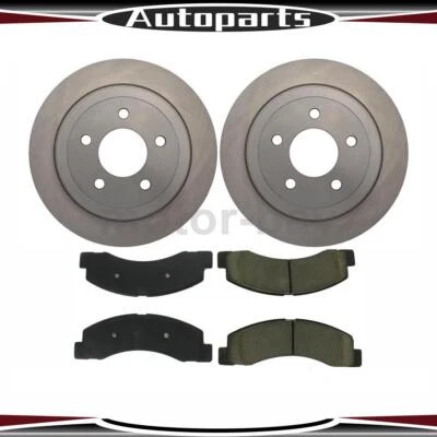 Rotores de freno de disco delanteros y pastillas de freno metálicas para Ford F-250 C-Tek 2000 Foto 1 de 4