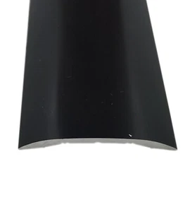 Black Stick-Down Cover Strip 30mm Width Tile Floor Door Bar Threshold 0.9m (3ft) - Picture 1 of 2