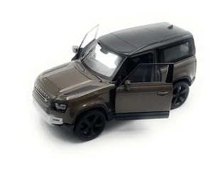 Modelo De Coche Land Rover Defender SUV 1:34-39 Marrón Miniatura Vehículo - Imagen 1 de 4