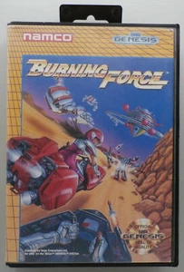 Burning Force (Genesis, 1990) Box ONLY - Picture 1 of 4