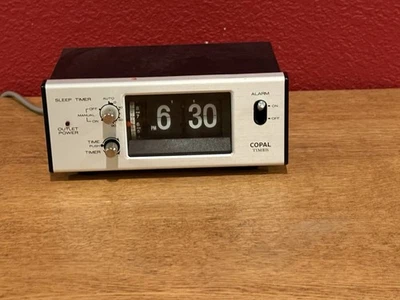 VINTAGE Copal Timer Mg-111 Flip Clock Alarm Great Working Condition - Image 1 of 4