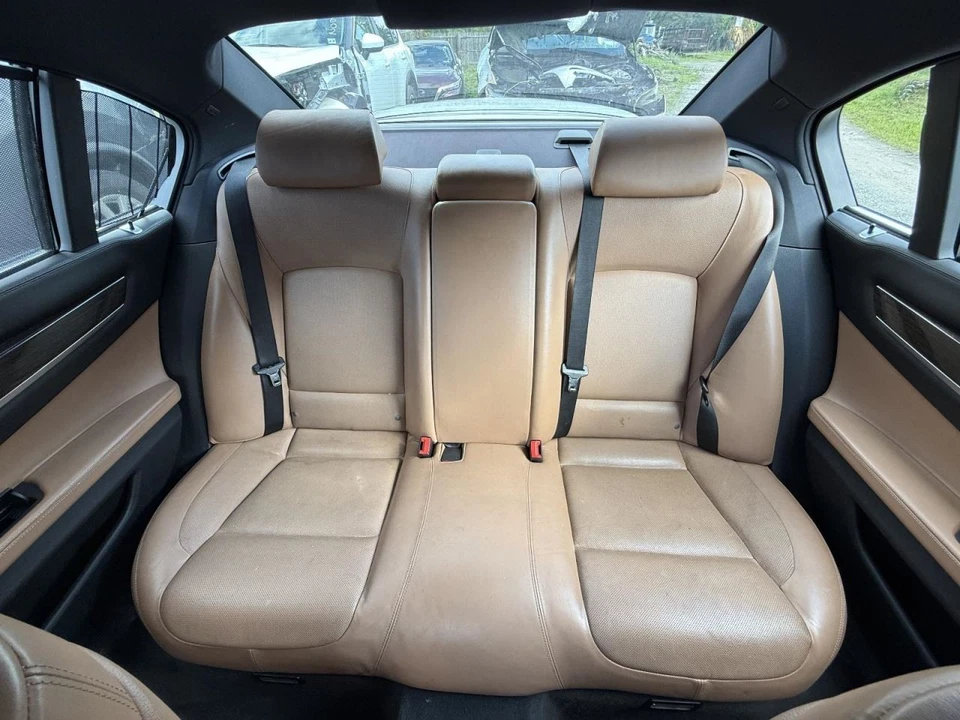 BMW 750i 2009-2015 asiento trasero 2ND cuero marrón Foto 1 de 4