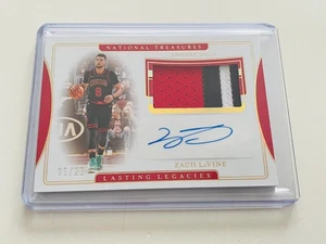 Parche automático Zach LaVine 2019-20 Panini National Treasures Lasting Legacies/25 - Imagen 1 de 2