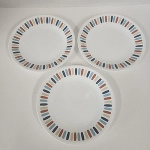 Vintage Corelle Vitrelle Payden 6,75" pane dessert piatti antipasto SET 3 PEZZI - Foto 1 di 4
