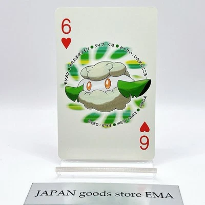 Pokemon Cottonee Playing Cards Poker Black Reshiram Nintendo Japanese Japan Rare - Image 1 of 4