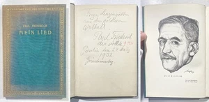 Friedrich - Mein Lied Gedichte signiert autograph Widmung Lyrik Poesie 1927 - Imagen 1 de 1