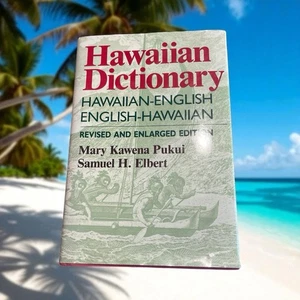 "Hawaiian Dictionary" (1986, Hardcover, University of Hawaii Press) - Picture 1 of 7