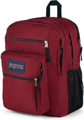 JanSport Mochila Estudiante Grande Ergonómica Correas para el Hombro 5 Compartimentos, Negra Foto 1 de 4