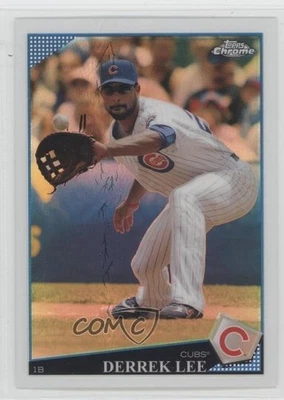 2009 Topps Chrome Refractor Derrek Lee #87 - Image 1 of 2