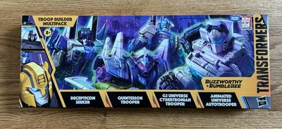Transformers Legacy Buzzworthy Bumblebee Troop Builder Multipack 4-Pack NIP - Image 1 of 4