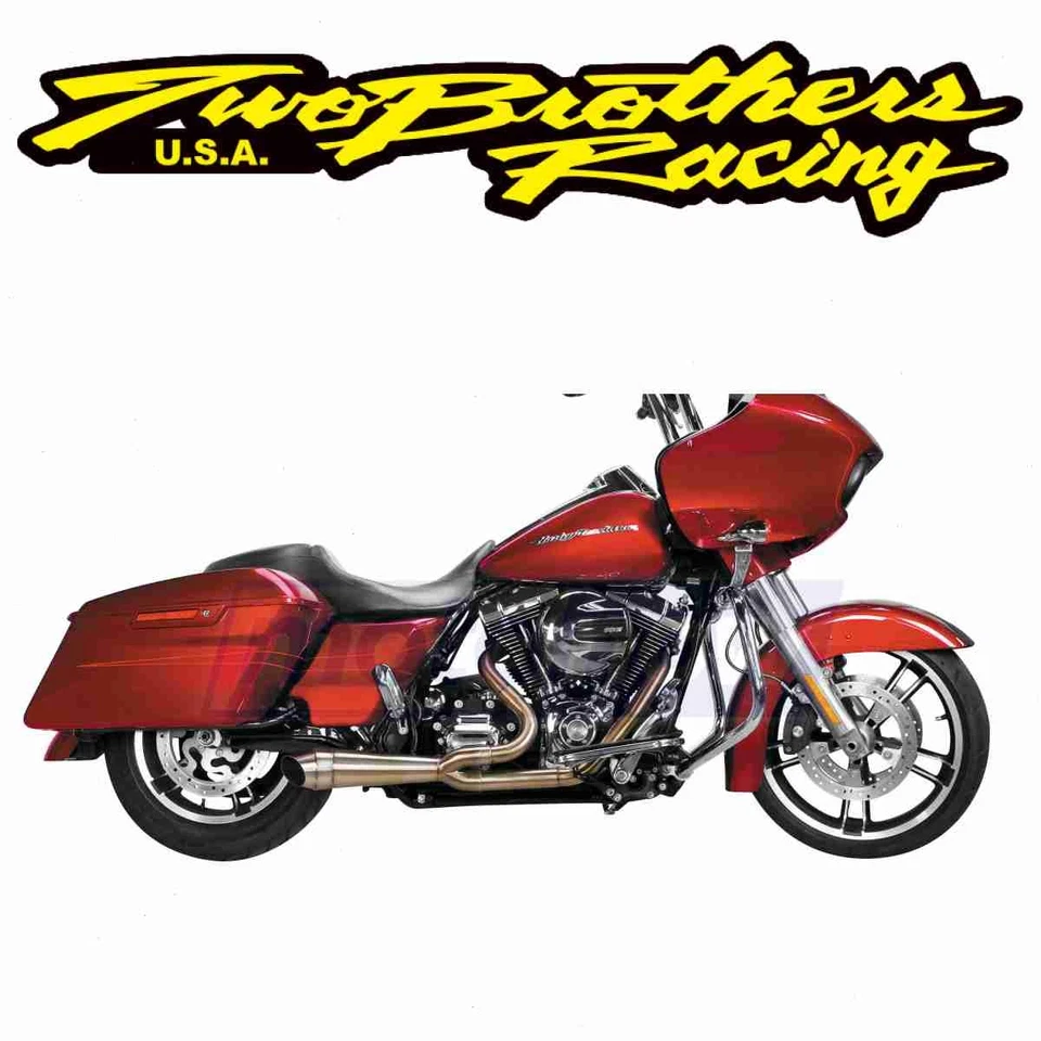Two Brothers 2-Into-1 Gen-II Exhaust Systems for 1998-2006 Harley Davidson da Foto 1 de 4