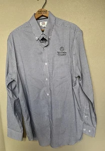 Cutter & Buck Whitman College Button Shirt EUC Long Sleeve Walla Walla Mens L - Picture 1 of 9
