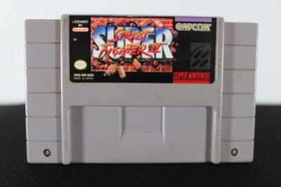 Super Nintendo (SNES): AUTHENTIC Super Street Fighter II CARTRIDGE ONLY Works - Image 1 of 4