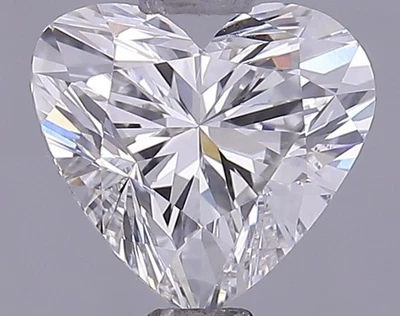 0.92 Ct HEART SHAPE F Color VS1 Clarity IGI CERTIFIED LAB GROWN CVD Diamond - Image 1 of 4