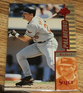 RAFAEL PALMEIRO BALTIMORE ORIOLES 1987 SELECT #31 - Picture 1 of 4