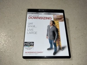 Downsizing 4K Ultra HD/Blu-ray 2017 Matt Damon Comedy - Picture 1 of 2